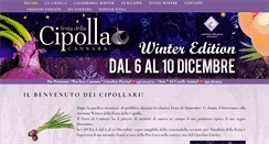 Desktop Screenshot of festadellacipolla.com